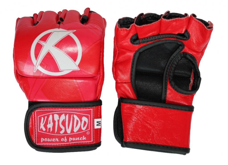 Katsudo Challenge MMA-handschuhe, rot