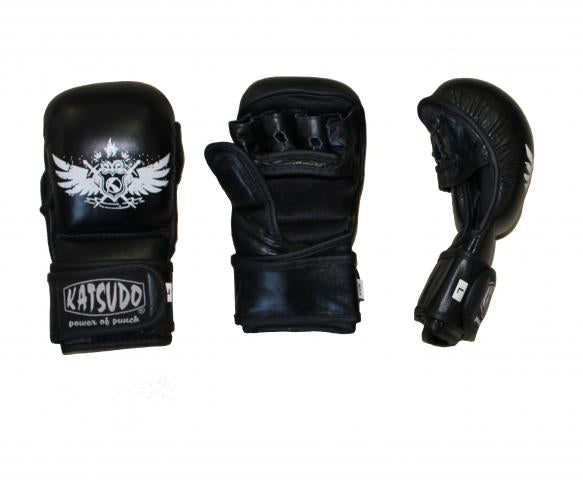 Katsudo Revenge Trainings-MMA-handschuhe, schwarz