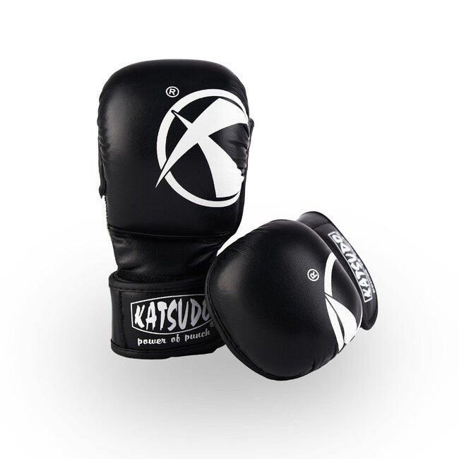 Katsudo Revenge MMA-handschuhe, schwarz-weiß