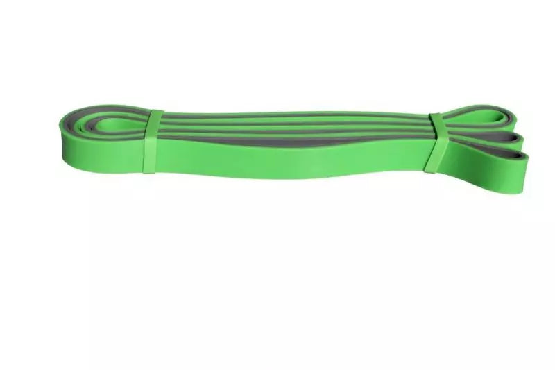 Katsudo Flexband Fitnessband mittel, grün-grau