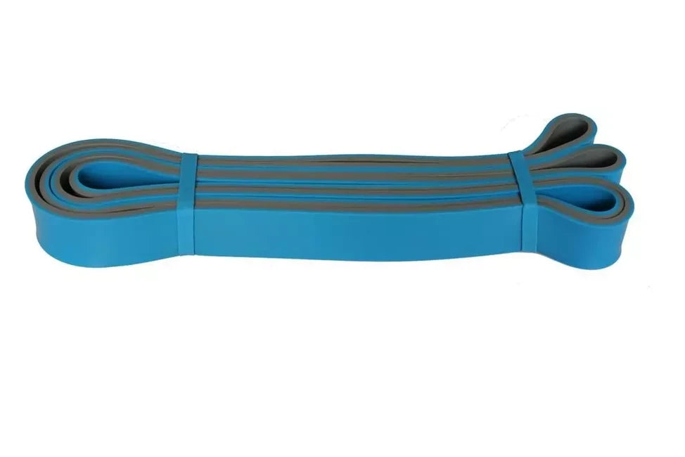 Katsudo Flexband Fitnessband stark, blau-grau