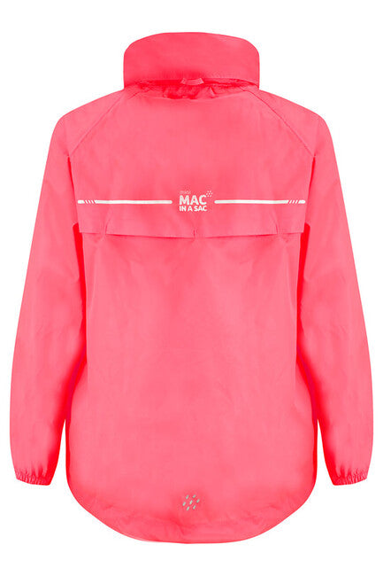 Mac in a Sac Origin 2 Kids Waterproof Jacket, Watermelon