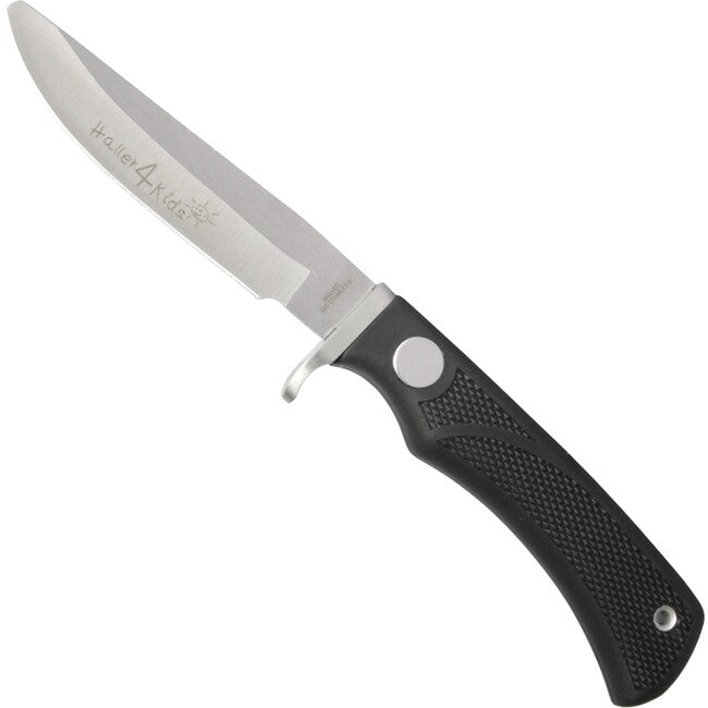 Haller kinder-messer mit feststehender klinge