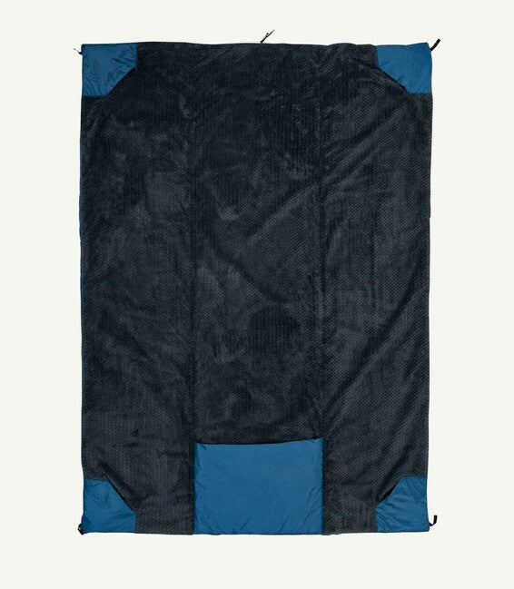 Klymit Prikryvka Versa Luxe, blau