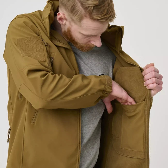 Helikon-Tex GUNFIGHTER Jacke – Haifischhaut, schwarz
