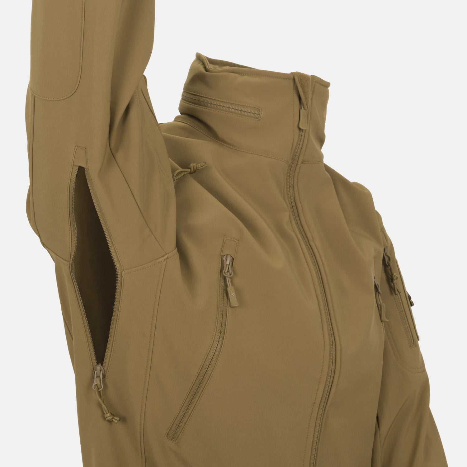 Helikon-Tex GUNFIGHTER bunda Shark Skin, Adaptive Green – detail 5