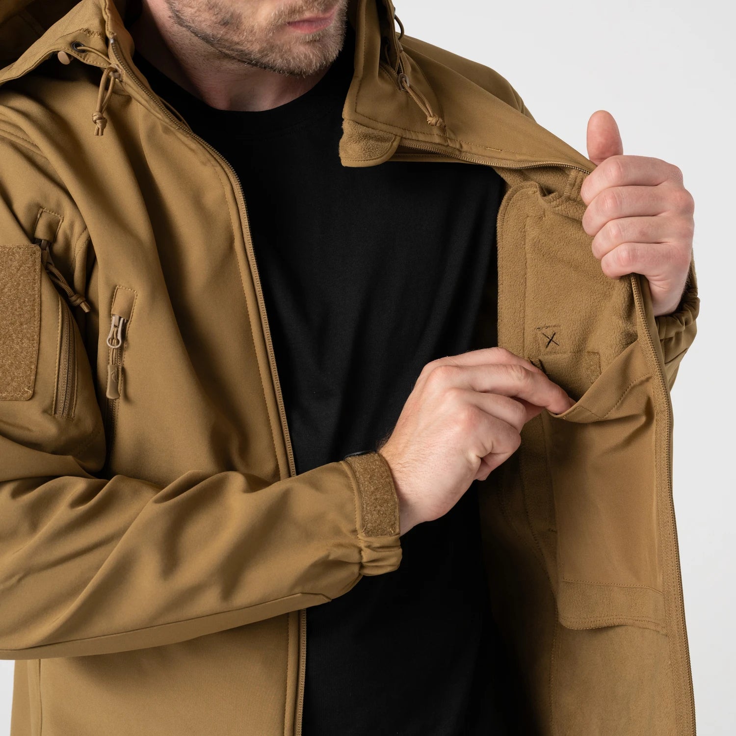 Helikon-Tex GUNFIGHTER Bunda Shark Skin, Taiga Green – detail 9