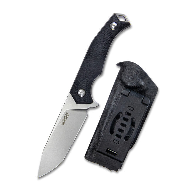 KUBEY Swordfish Messer mit feststehender Klinge (D2)