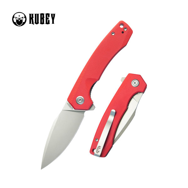 KUBEY Calyce Drop Pt. Schließmesser Rot