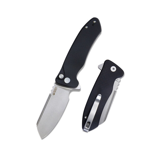 KUBEY Creon S schließmesser - schwarz-blau g10