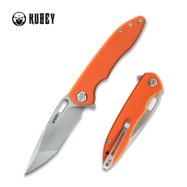 KUBEY Darkness Orange schließmesser