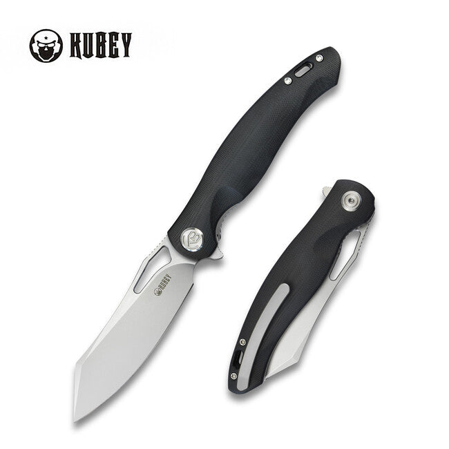 KUBEY Drake KUBEY-Messer, Stahl 14C28N, schwarz