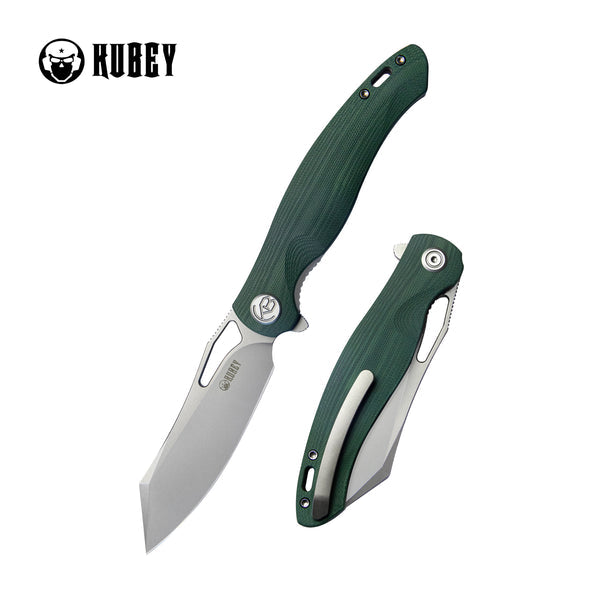 KUBEY Drake KUBEY-Messer Stahl AUS 10, grün