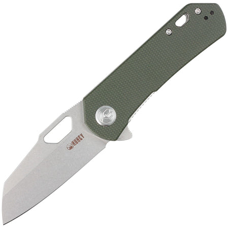 KUBEY Duroc Grün Micarta schließmesser