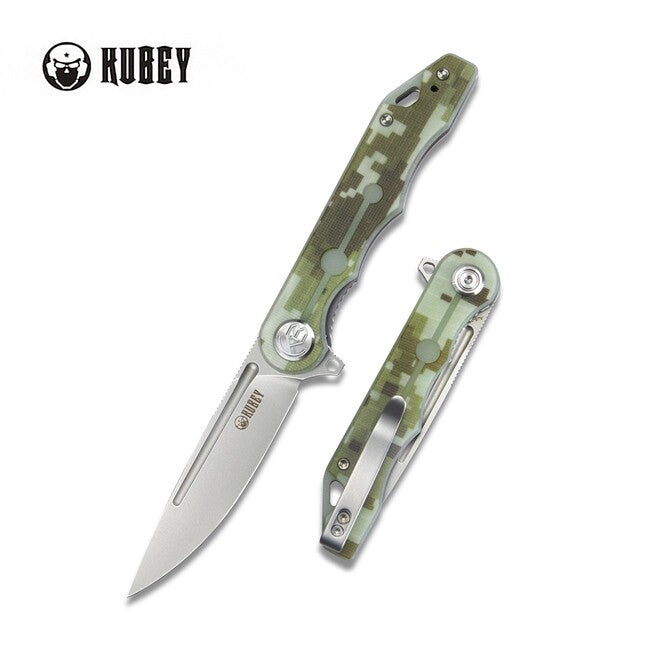 KUBEY Mizo Camo G10 schließmesser