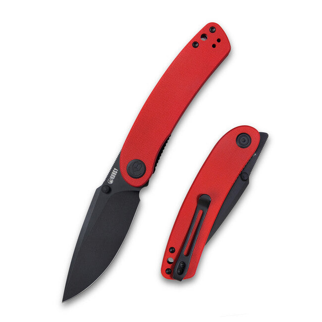 KUBEY Momentum schließmesser Rot & Schwarz