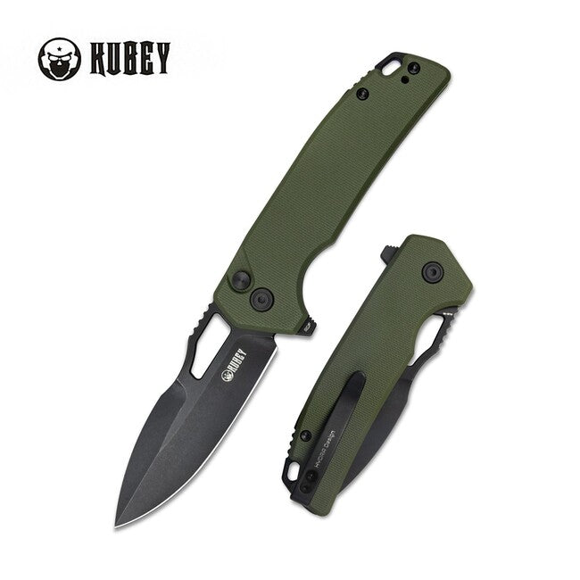 KUBEY RDF taschenmesser - Grün & Schwarz
