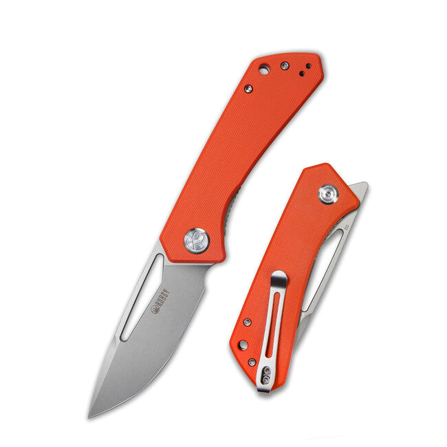 KUBEY Thalia Orange G10 schließmesser