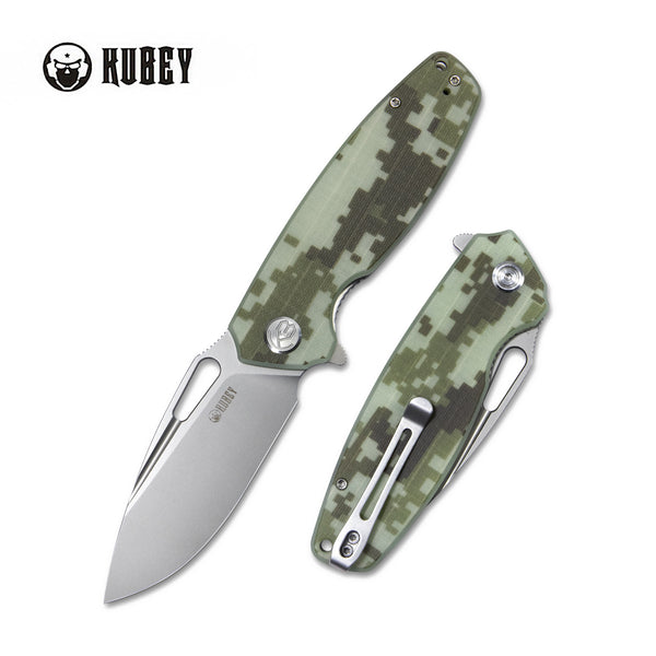 KUBEY Tityus Camo G10 schließmesser