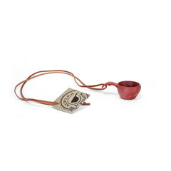 Kupilka 1 Mini-Becher mit Lederkordel, rot