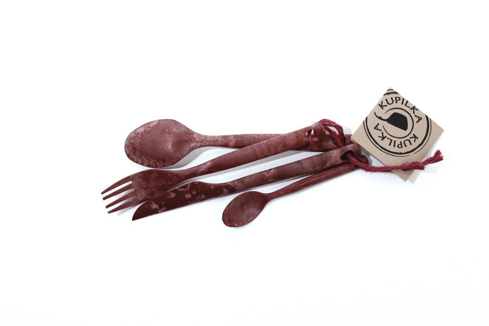 Kupilka CUTLERY Campingbesteck, rot