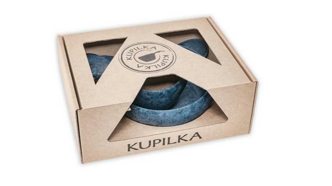 Kupilka Junior SET, geschirrset für ausflüge, blau