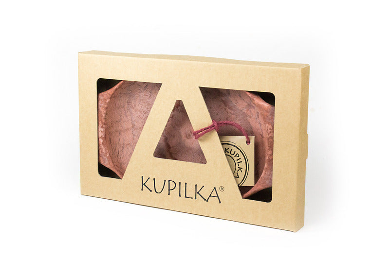 Kupilka 44 Plate flacher Teller mit Umschlag, rot