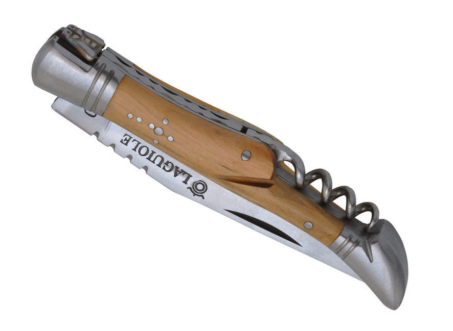 Laguiole DUB048 Griff aus Wacholder taschenmesser mit Korkenzieher