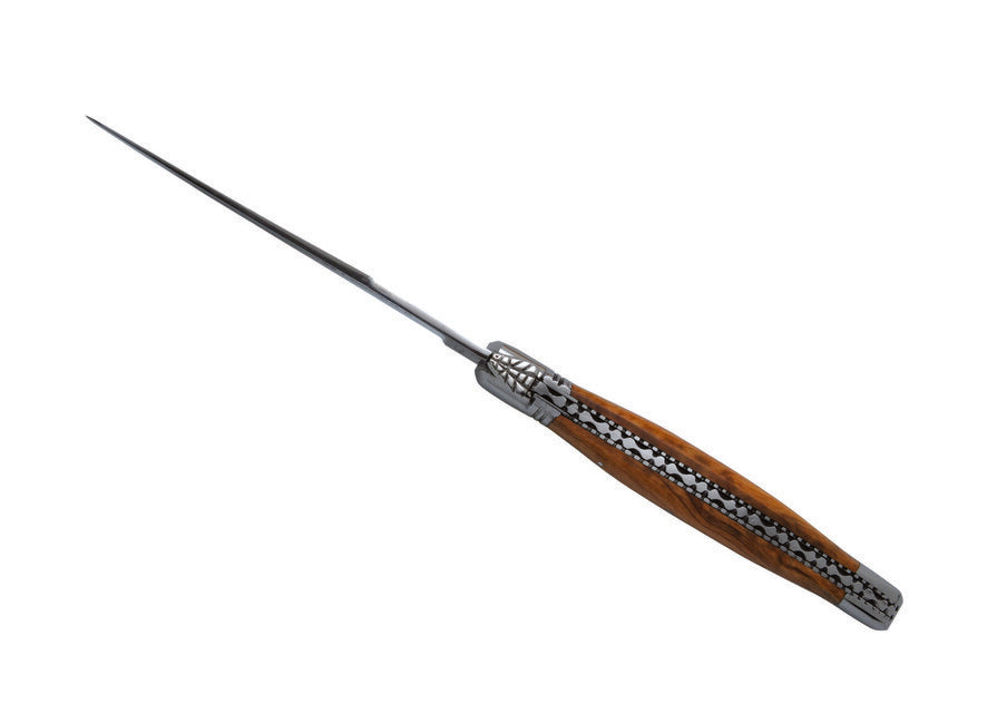 Laguiole DUB101 steakmesser klinge 11,5 cm stahl 420 griff aus olivenholz