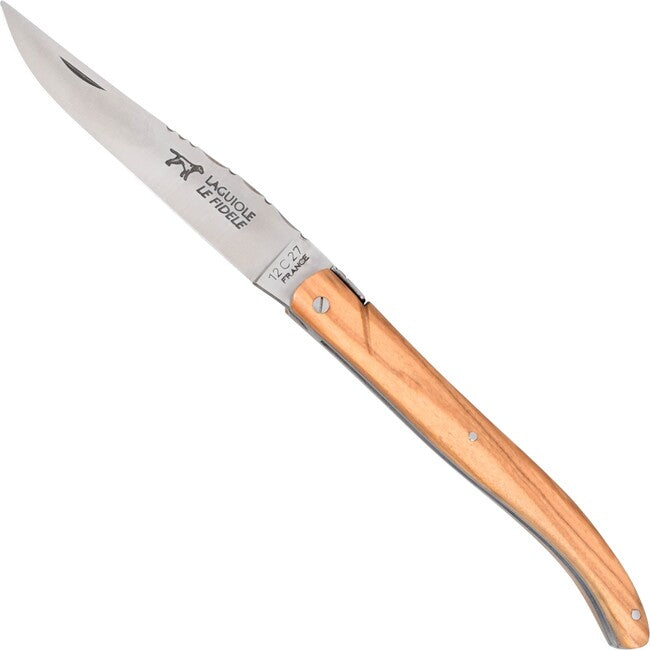 Laguiole le Fidele taschenmesser Laguiole Olivenholz