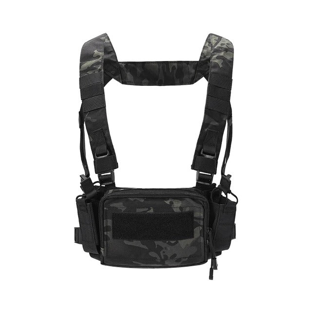 DRAGOWA TACTICAL Zero Leichte taktische Weste, CP schwarz