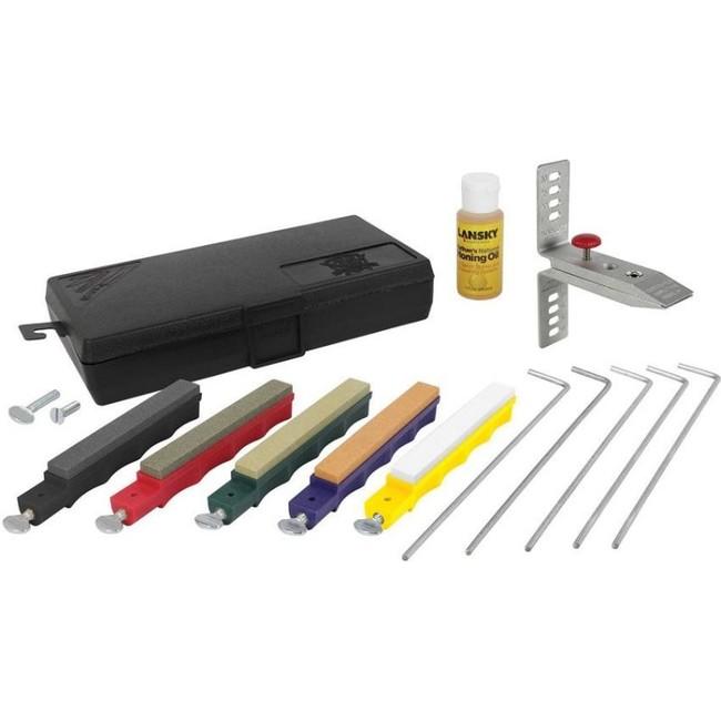 Lansky Deluxe Knife Sharpening System 5-Piece Set