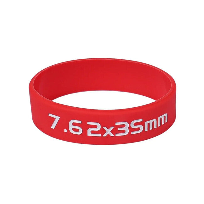 Leguon Torque Gummiband zur Markierung des Magazins 7,62 mm, rot und weiß