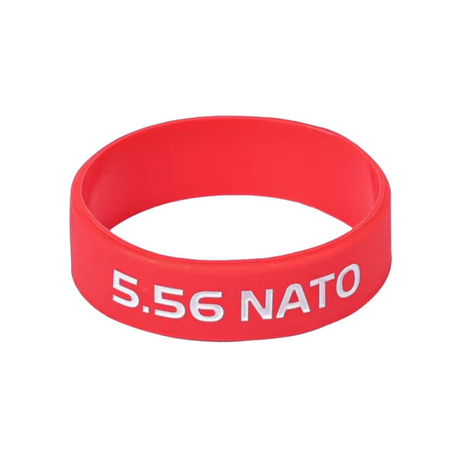 Leguon Volt 5,56 mm gummiband zur markierung des magazins, rot-weiß