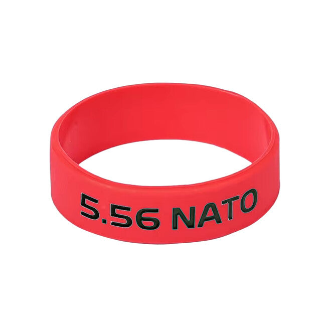 Leguon Volt 5,56 mm Gummiband zur Markierung des Magazins, rot-schwarz