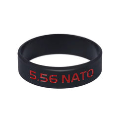 Leguon Volt 5,56 mm Gummiband zur Markierung des Magazins , schwarz-rot