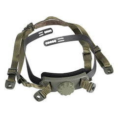 Leguon Snap Schnellspannsystem für Helm, olivgrün