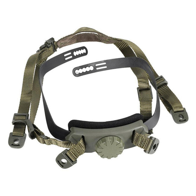 Leguon Snap Schnellspannsystem für Helm, olivgrün