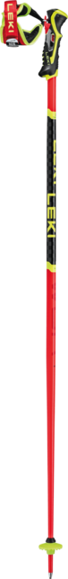 LEKI WCR SL 3D skistöcke leuchtend rot-schwarz-neongelb
