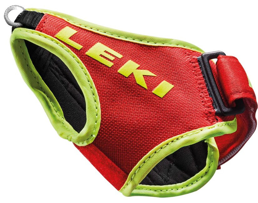 LEKI Shark S/M/L Schlaufen, neonrot