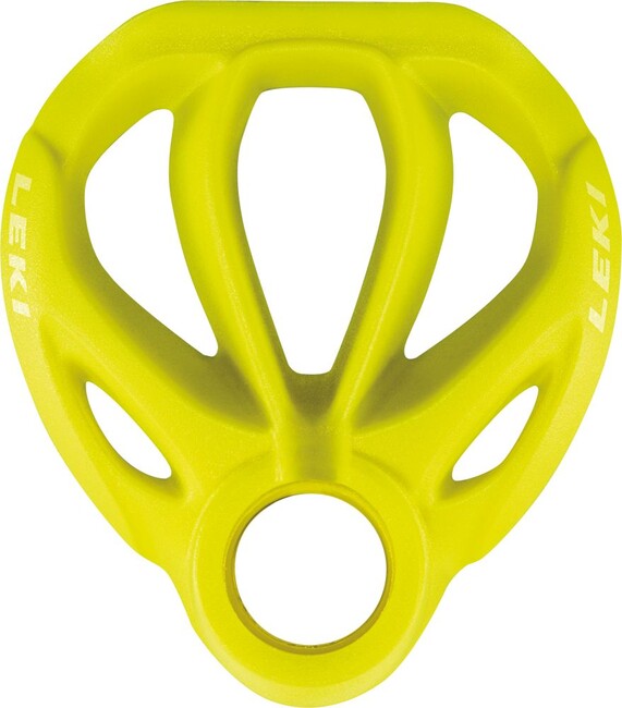 LEKI Contour Binding Basket Race, neon-gelb