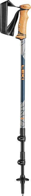 LEKI Legacy Lite trekkingstöcke, orange-denim-blau-hellanthrazit, 100 - 135 cm