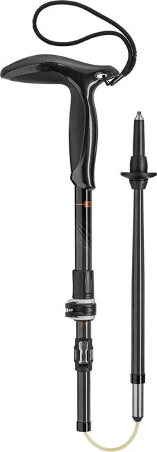 LEKI Legend Series Micro trekkingstöcke 85 - 100 cm, naturkohle-schwarz-kupfer