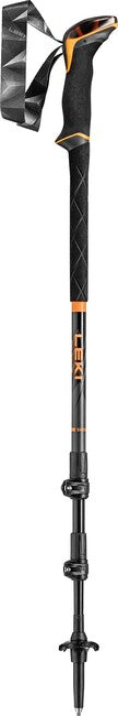 LEKI Sherpa Lite trekkingstöcke, neonorange-schwarz-denimblau, 100 - 135 cm