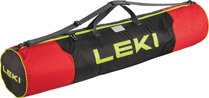 LEKI Stocktasche, rot-schwarz-neongelb, 140 cm