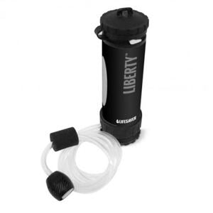 Lifesaver Filter- und Reinigungswasserflasche, 400ml, schwarz