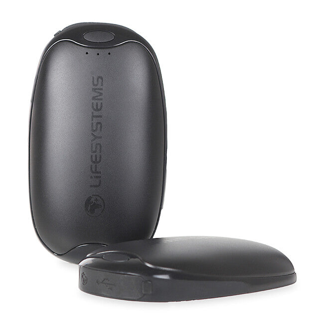 Lifesystems Wiederaufladbare Handwärmer mit Dual Power Bank Funktion