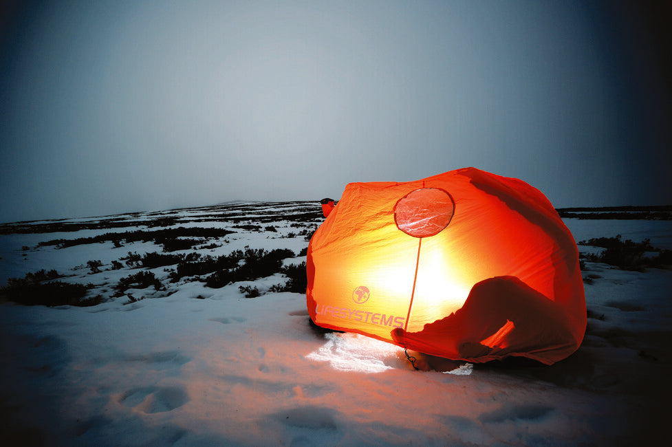 Lifesystems Ultralight Survival Shelter 2 Ultraleichte wasserdichte Unterkunft für 2 Personen 140 x 90 x45 cm