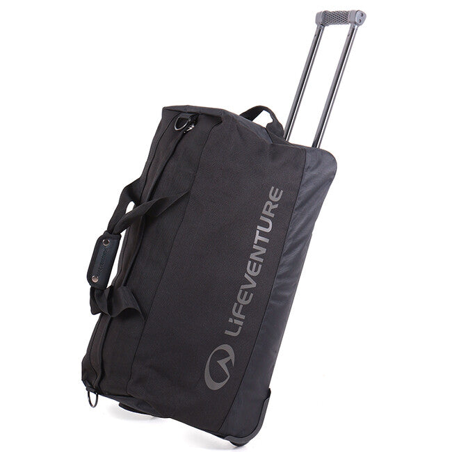 Lifeventure Reisetasche auf Rädern 100 l, schwarz