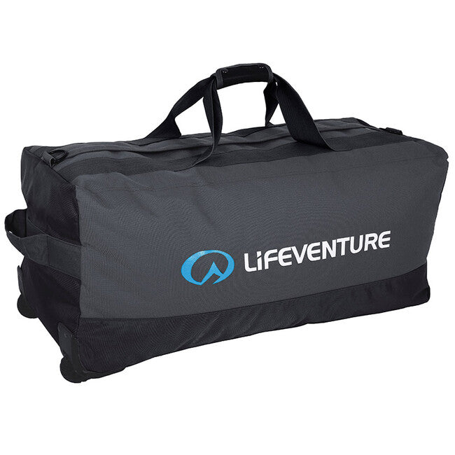 Lifeventure Reisetasche auf Rädern 120 l, schwarz / eckig